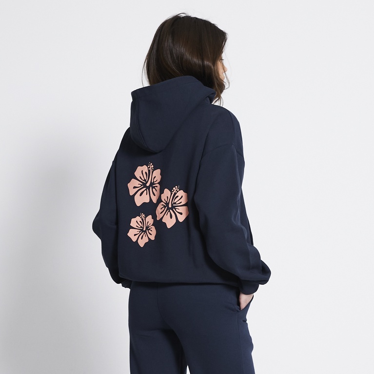 Printed heavy hoodie "Hilma Printed"